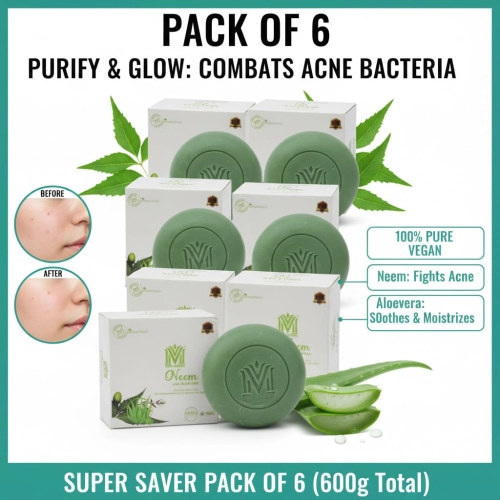 Neem Soap (Pack of 6)